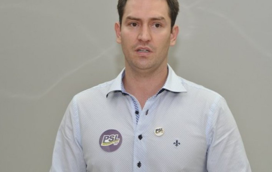 Christian Zini, presidente estadual do PSL