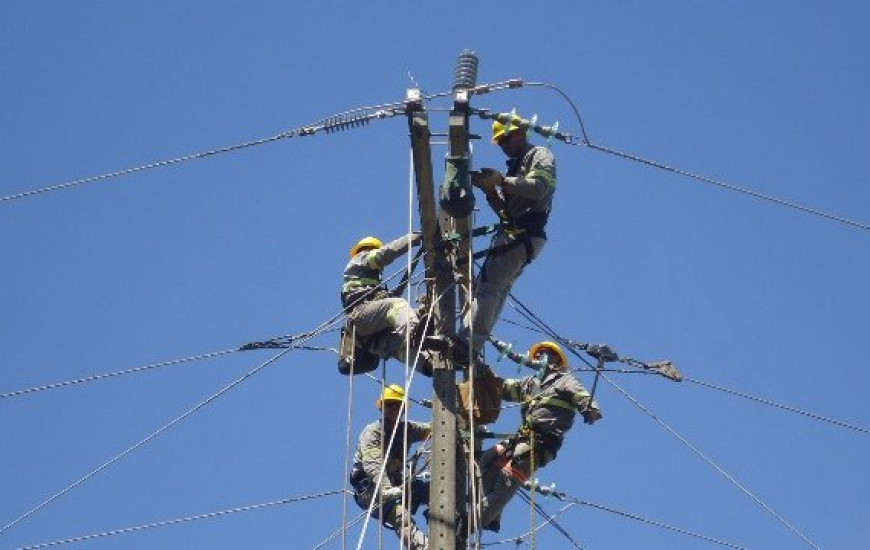 Desligamento de energia