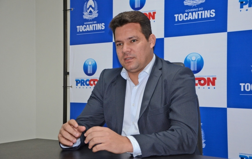 Superintendente do Procon Tocantins, Walter Viana