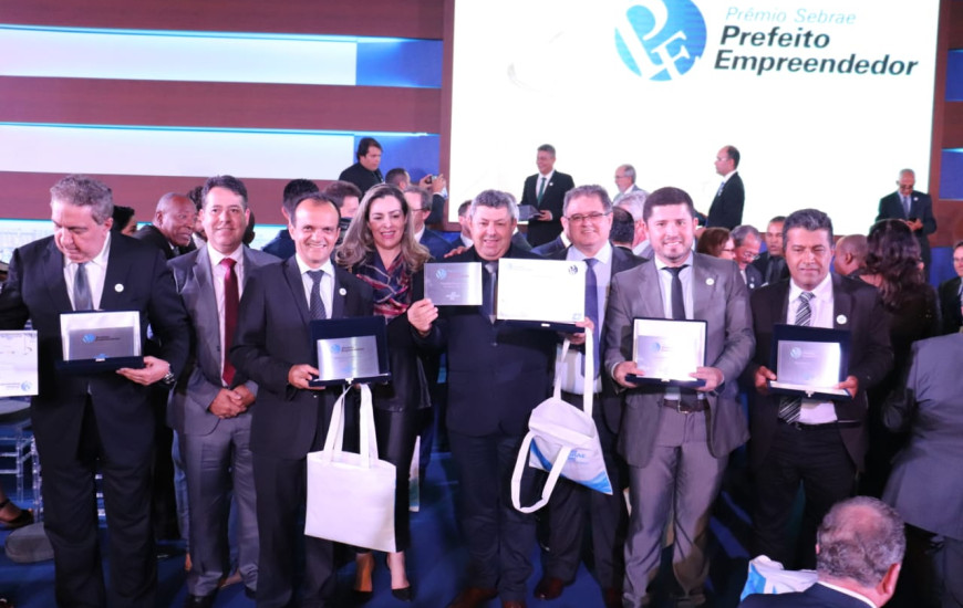 Prefeitos tocantinenses participam da premiação em Brasília 
