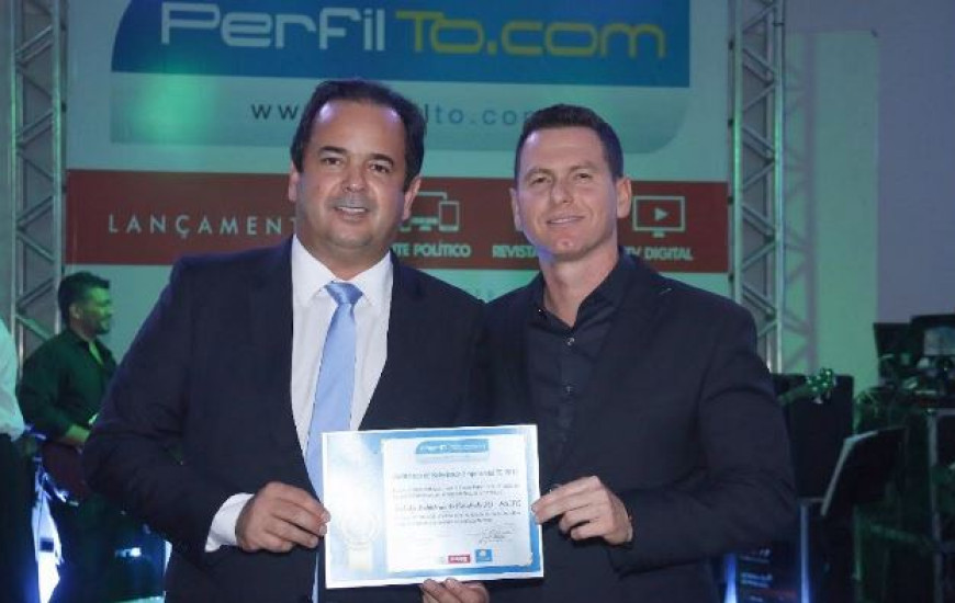 Roberto Pire representa segmento empresarial em evento