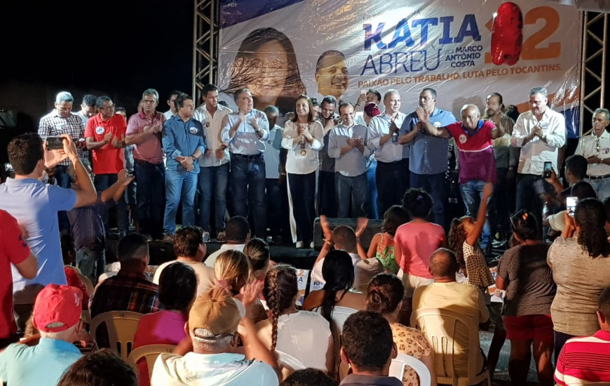 Kátia Abreu realizou reuniões políticas em Araguaína