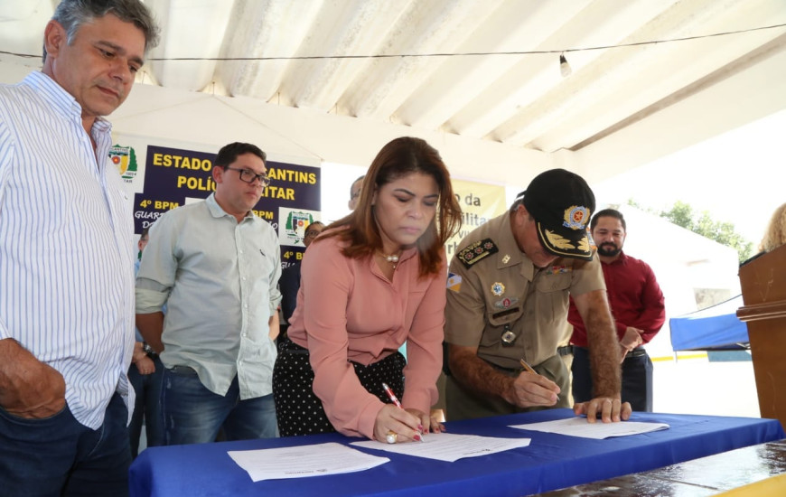 Termo de lançamento foi assinado em evento nesta quarta-feira