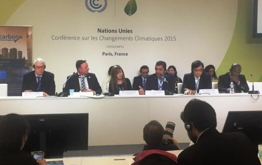 Amastha participa de debate na COP 21