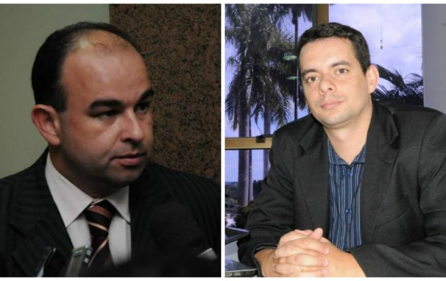 Jornalistas Cristiano e Daniel Machado