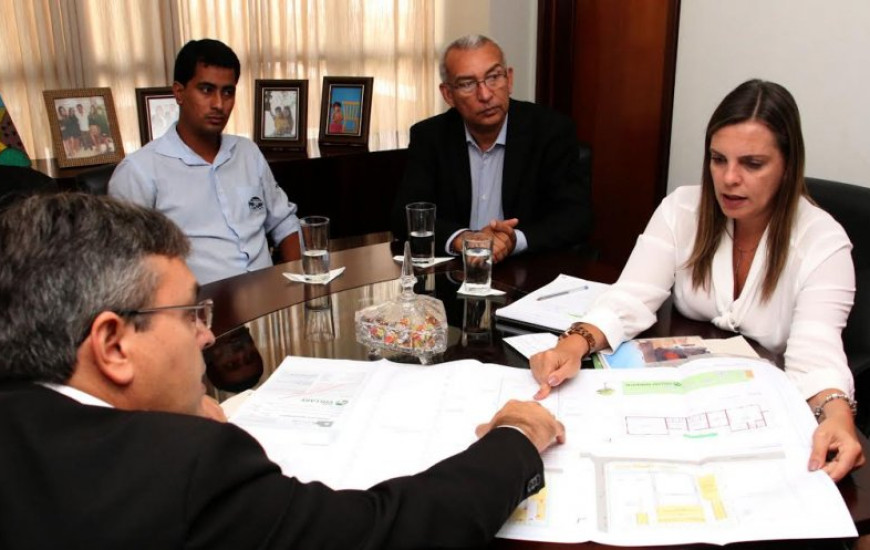 Vice-governadora recebe empresários de São Paulo