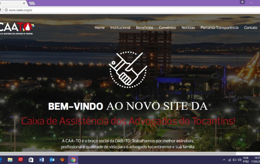 Novo site da CAATO já está disponível