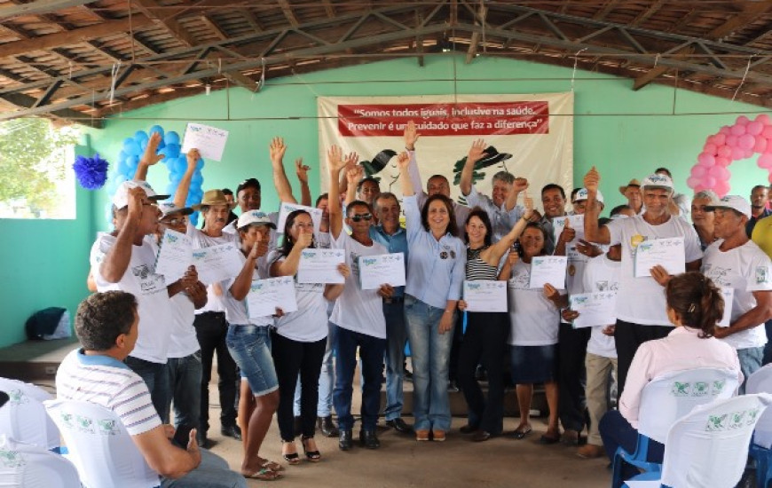 Entrega de Certificados do Senar foi realizado