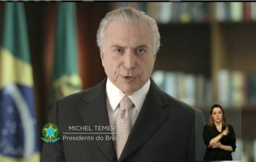Michel Temer faz 1º pronunciamento como presidente
