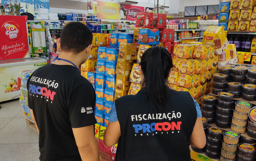 A pesquisa foi realizada em oito supermercados de Palmas.