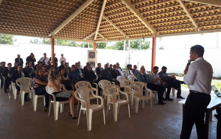 Delegados se reuniram logo cedo na sede do Sindepol, em Palmas