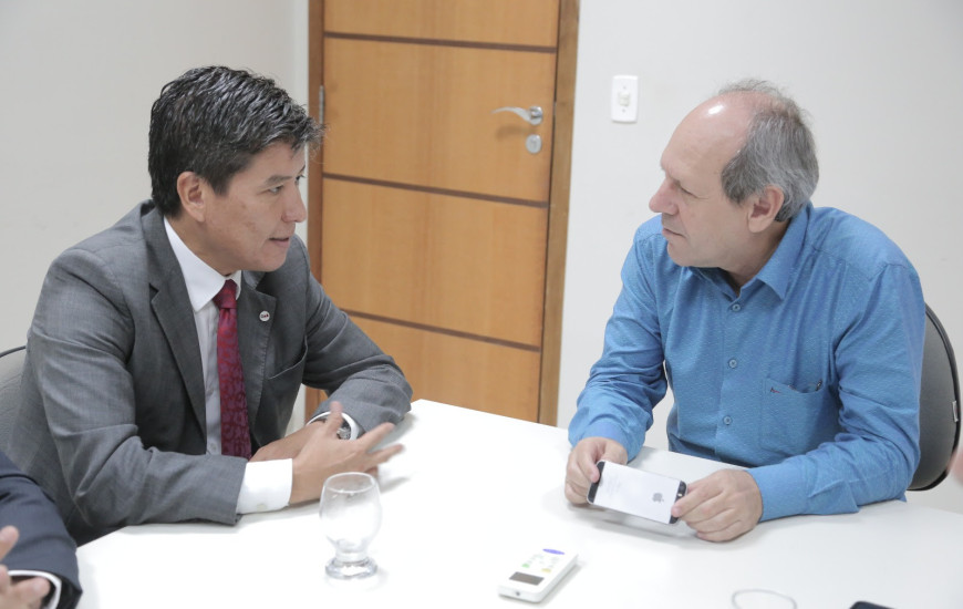 Prefeito de Araguaína e presidente da OAB Tocantins debatem parcerias