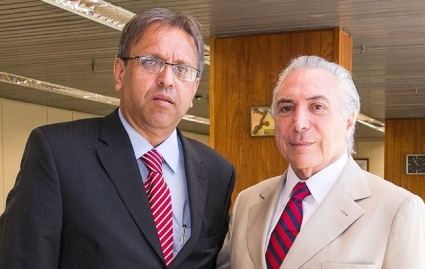 Marcelo Miranda e Michel Temer