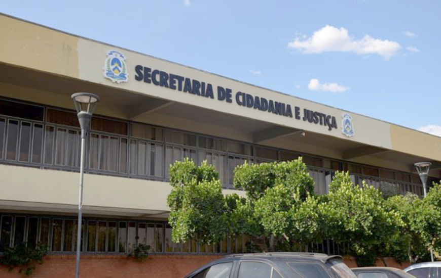 Sede da Secretaria da Cidadania e Justiça do Tocantins