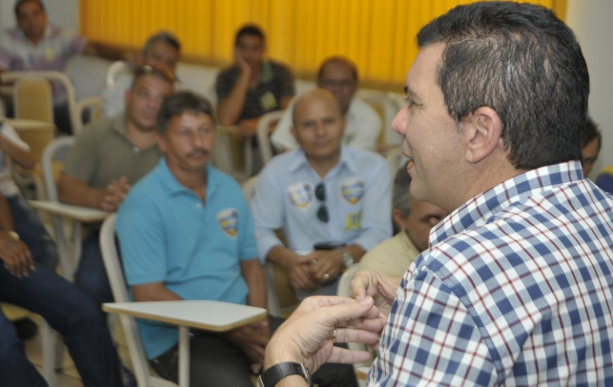 Reunião com taxistas