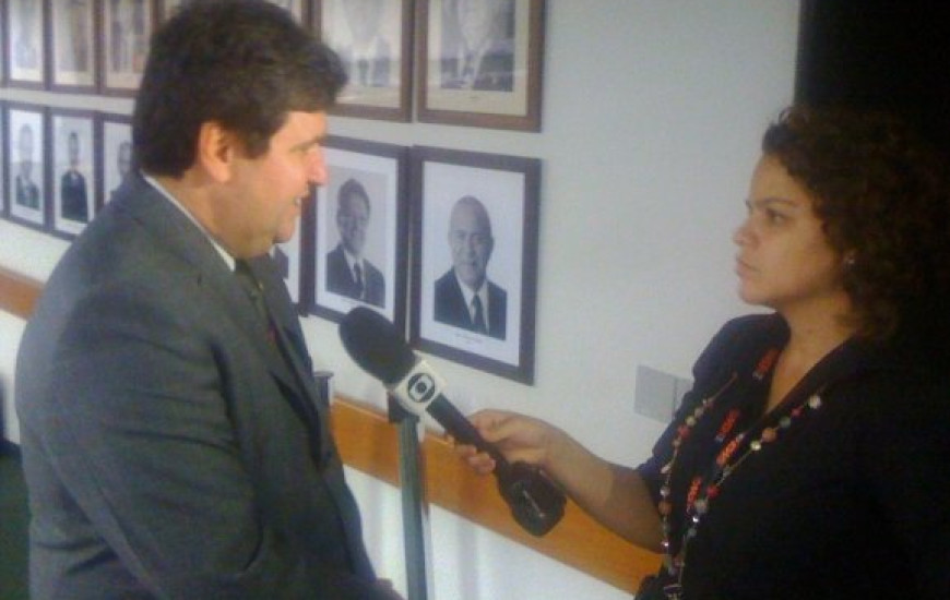 Deputado Junior Coimbra em entrevista