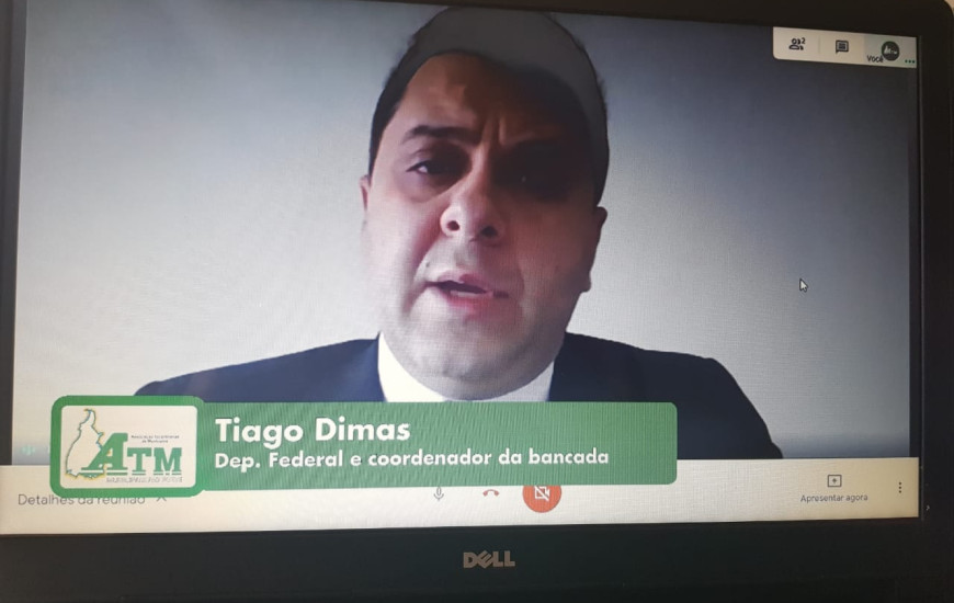 Deputado Tiago Dimas (Solidariedade).