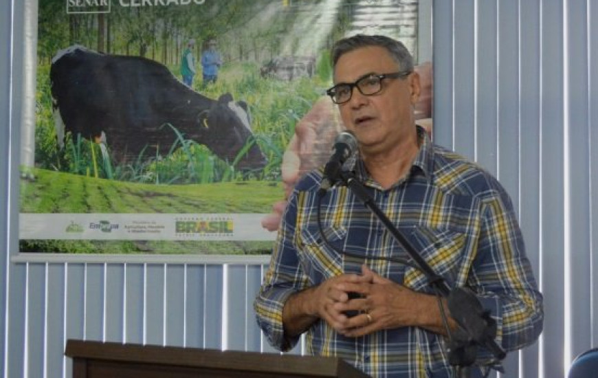 Paulo Carneiro durante seminário