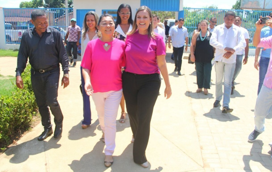 Governadora em exercício participa de ações em Brejinho