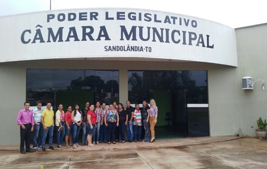 Equipe visitou a cidade de Sandolândia