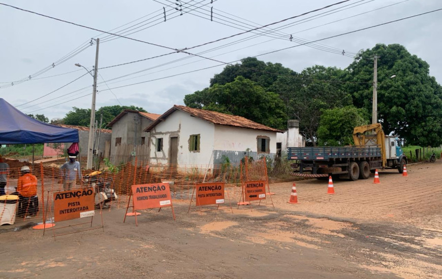 Obras em Tocantinópolis iniciaram nesta segunda-feira, 08