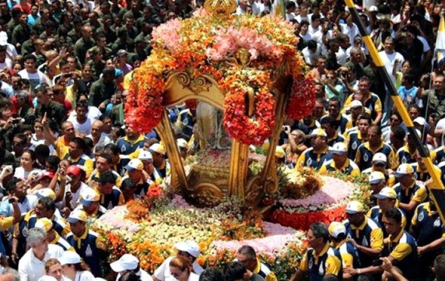 A festa é uma das maiores celebrações católicas do Brasil