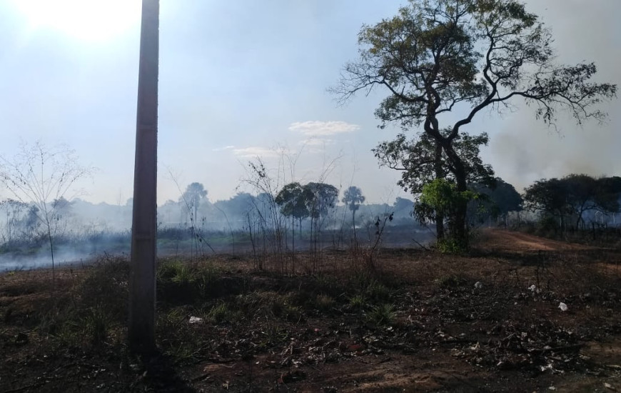 "Mesmo as queimadas controladas estão proibidas nesta época do ano", Orialle