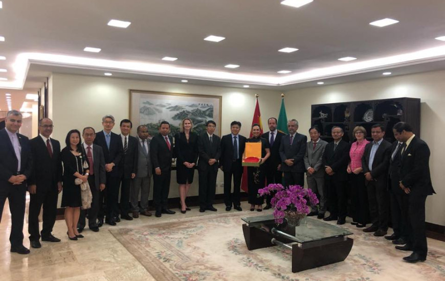 Kátia Abreu dialoga com embaixadores da Ásia e Oceania 