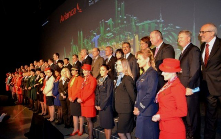 Equipe da Avianca Star Alliance