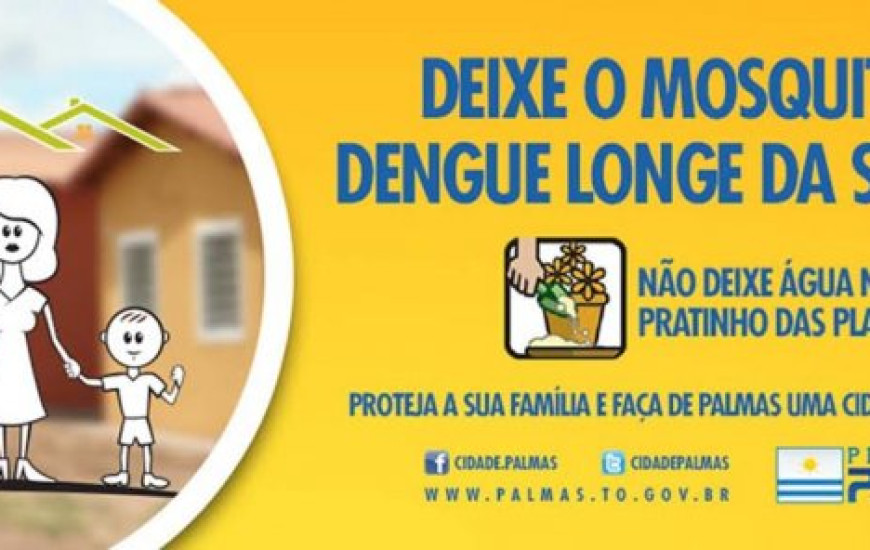 Redução no número de casos de dengue
