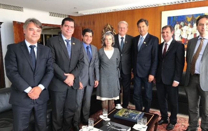 Amastha se reuniu com ministra e outros prefeitos