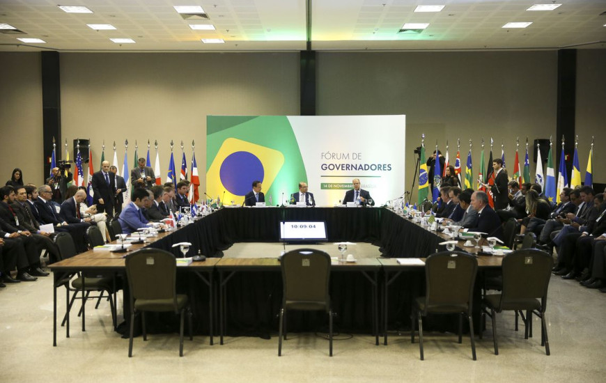 Governadores estão reunidos em Brasília