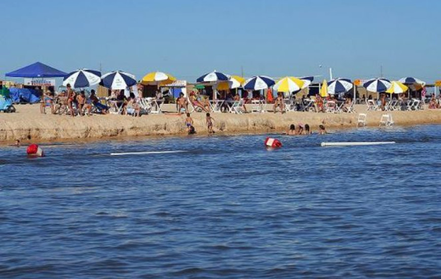 Praia da Gaivota, em Caseara