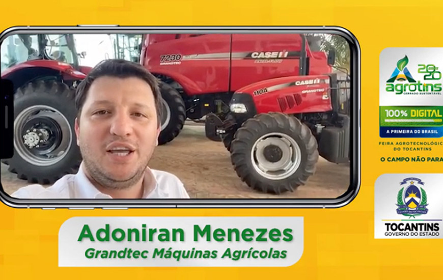 Empresário Adoniram Menezes, da Grandtec Máquinas Agrícolas 