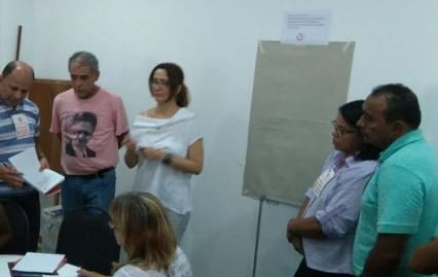 Zé Roberto participa de formação de candidatos