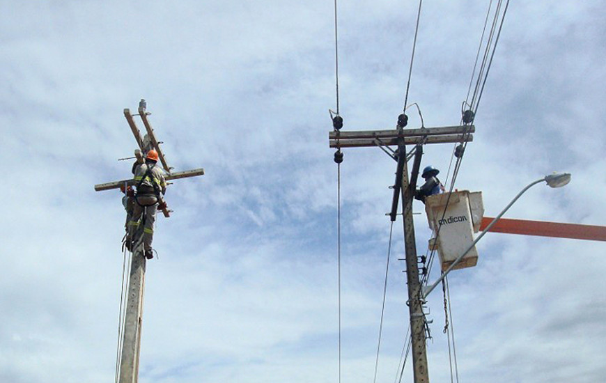 Energisa alerta para riscos com rede elétrica
