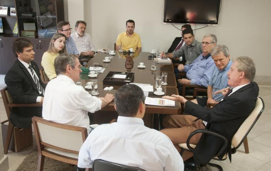 Reunião na Seagro na tarde desta 5ª