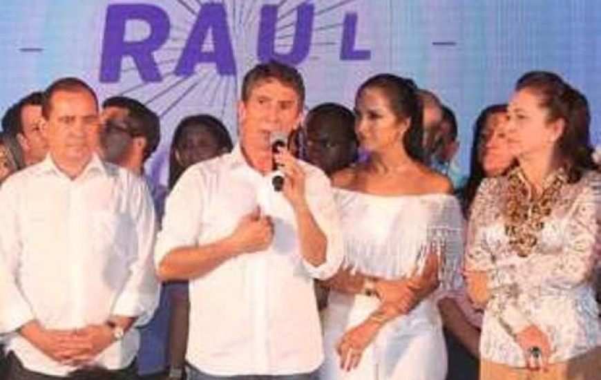 Raul em sua convenção, no último dia 5