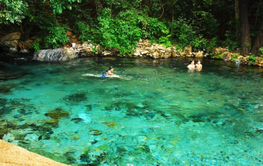 O rio Azuis é uma das principais atrações turísticas do Tocantins 