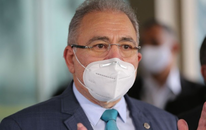 Ministro da Saúde, Marcelo Queiroga