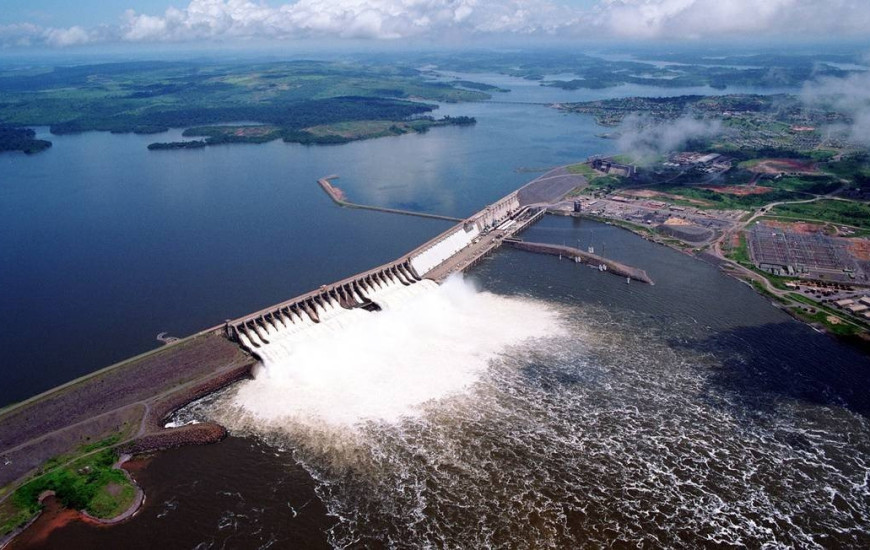 Usina hidrelétrica de Tucuruí, no Rio Tocantins, no Pará