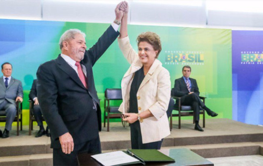 Lula e Dilma Rousseff