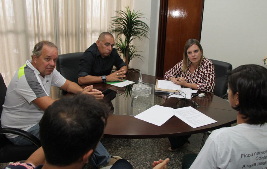 Reunião com Cláudia Lelis