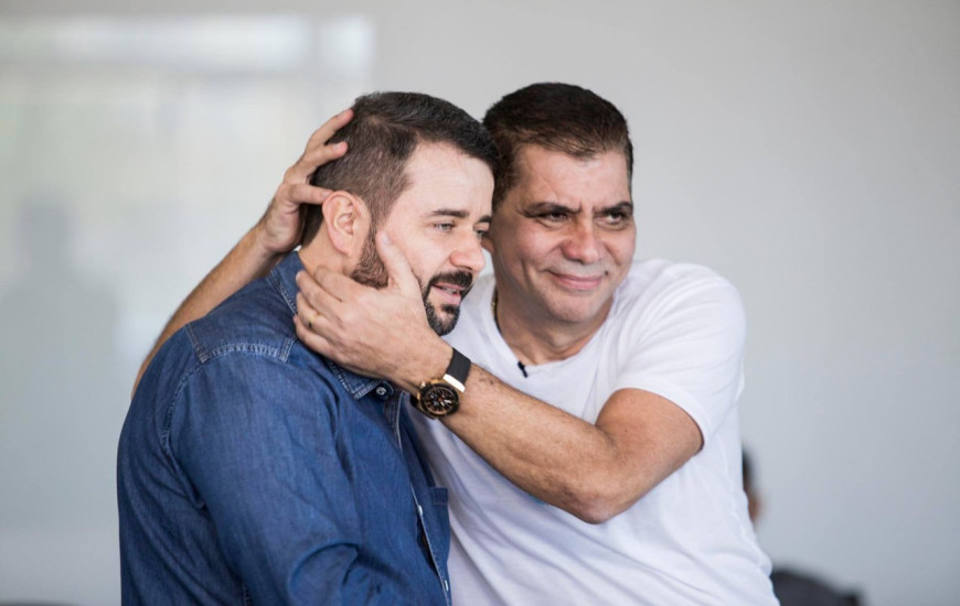 Nésio Fernandes e Carlos Amastha