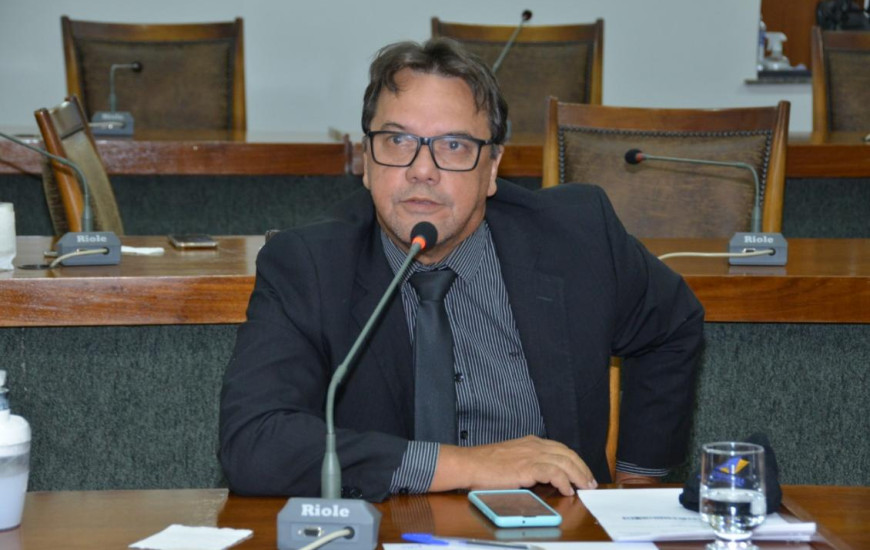 Deputado estadual Fabion Gomes (PL).