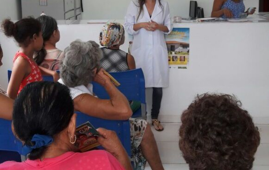 Campanha vem sendo realizada também nas escolas