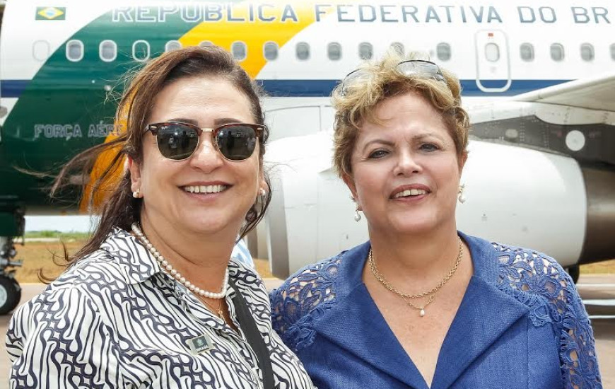 Kátia e Dilma