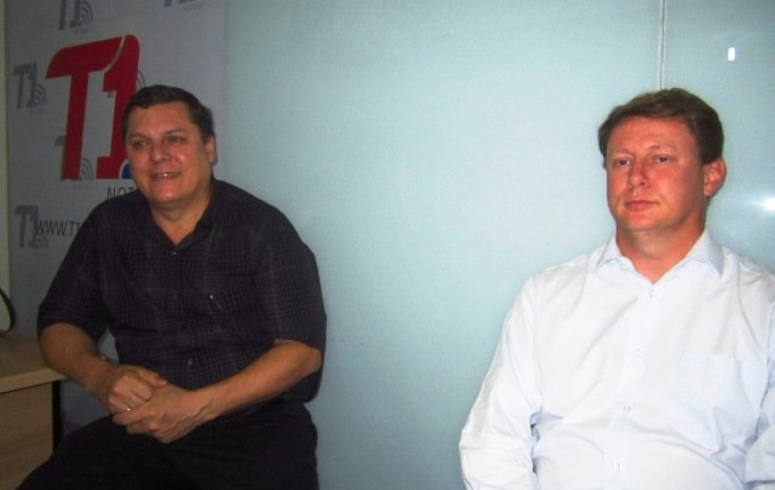 Wächter e Rogério Kuntz, diretores da PróSaude