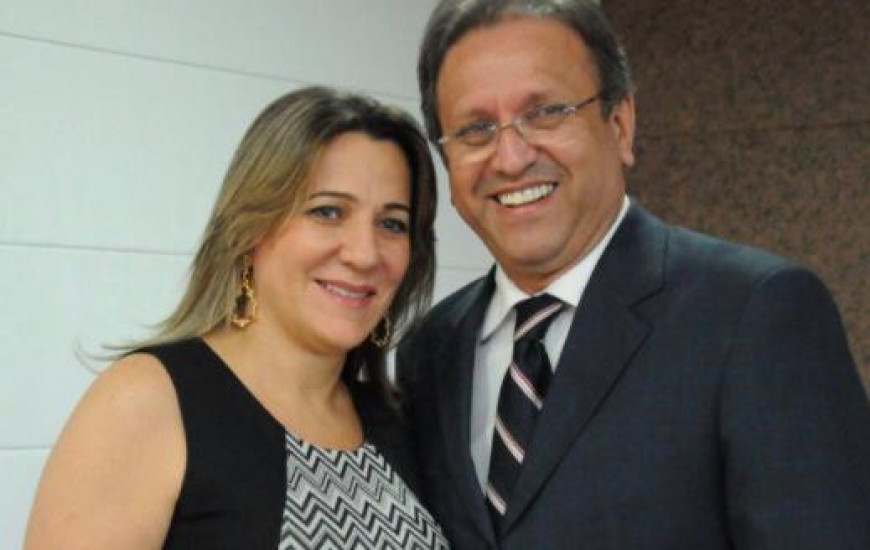 Deputada federal Dulce Miranda (MDB) e Marcelo Miranda.