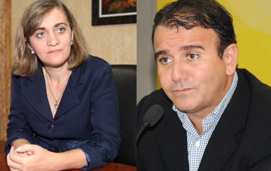 Vanda e Eduardo foram secretários no governo de Siqueira Campos, em 2011
